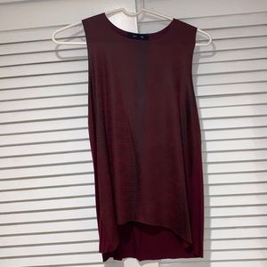 Olivaceous Sleeveless Top